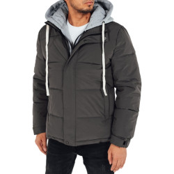 Vyriška tamsiai pilka žieminė striukė Blaze