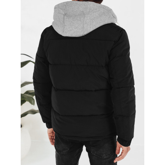 Vyriška juodas žieminė striukė Blaze Žieminės striukės