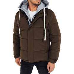 Vyriška tamsiai ruda žieminė striukė Blaze