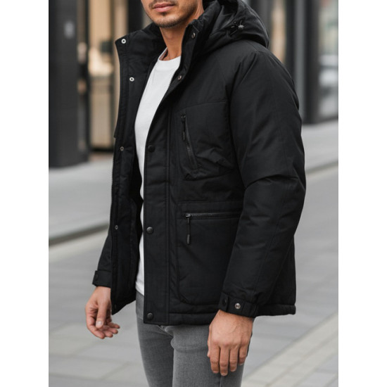 Vyriška juoda striukė Coper