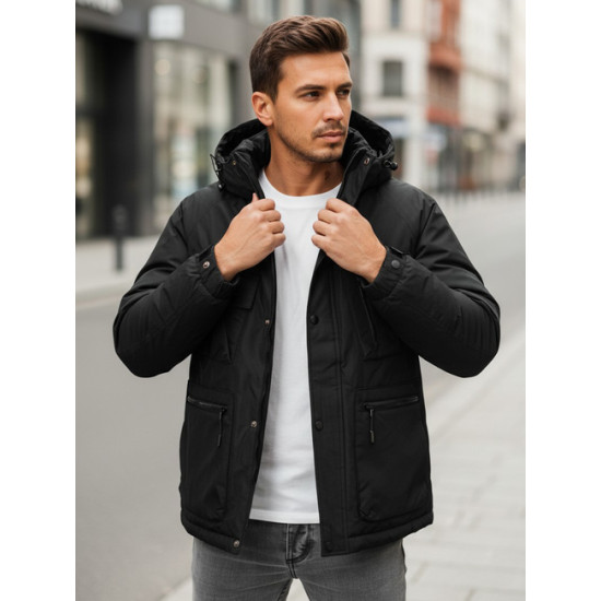 Vyriška juoda striukė Coper