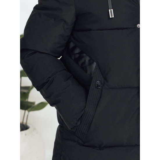 Vyriška juoda žieminė striukė Master