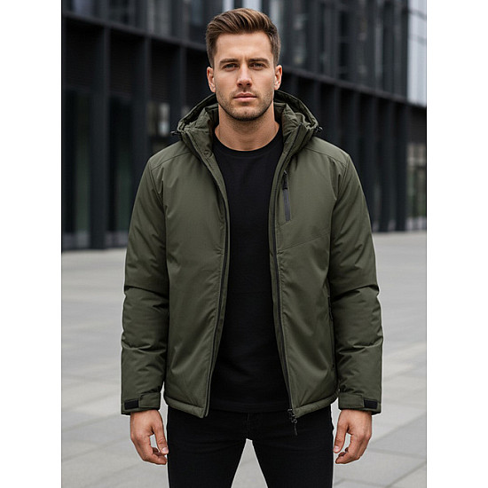 Men's khaki Falcon ski jacket