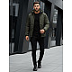 Men's khaki Falcon ski jacket