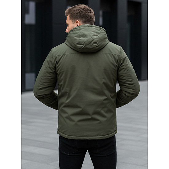 Men's khaki Falcon ski jacket