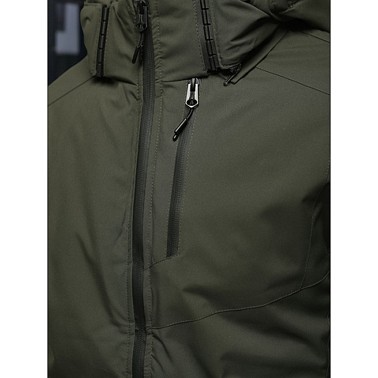 Men's khaki Falcon ski jacket