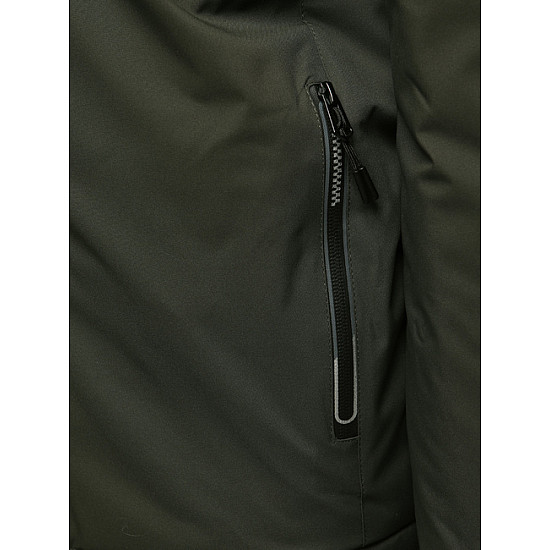 Men's khaki Falcon ski jacket