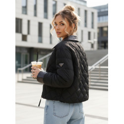 Moteriška juoda striukė Santi