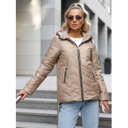 Moteriška dygsniuota ruda striukė Almi