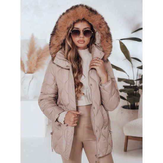 Moteriška rusva žieminė striukė Lumor