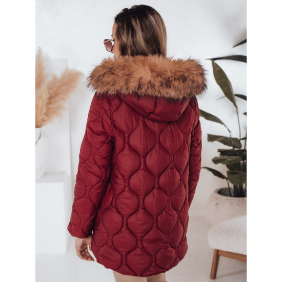 Moteriška bordo žieminė striukė Lumor