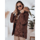 Moteriška ruda žieminė striukė Lumor