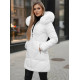 Moteriška baltos spalvos paltas Stel JS/16M9099/281Z
