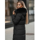Moteriška juodos spalvos paltas Stel JS/16M9099/392Z