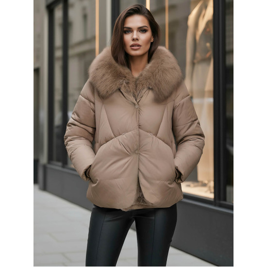 Moteriška rusva žieminė striukė Lota