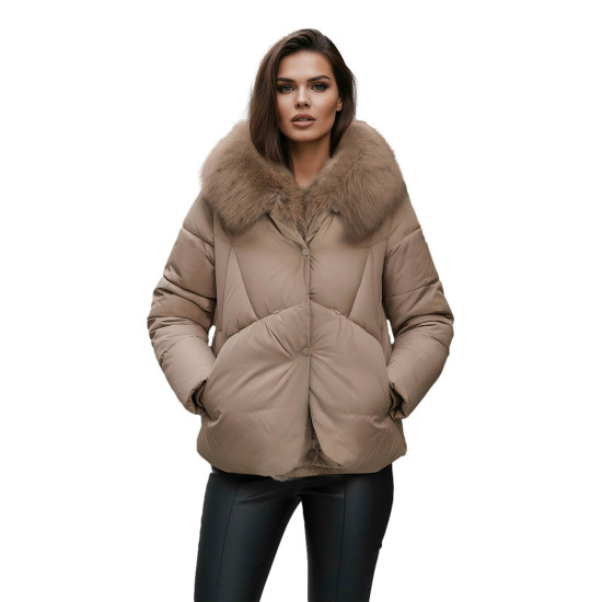 Moteriška rusva žieminė striukė Lota