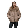 Женская зимняя куртка русого цвета Lota