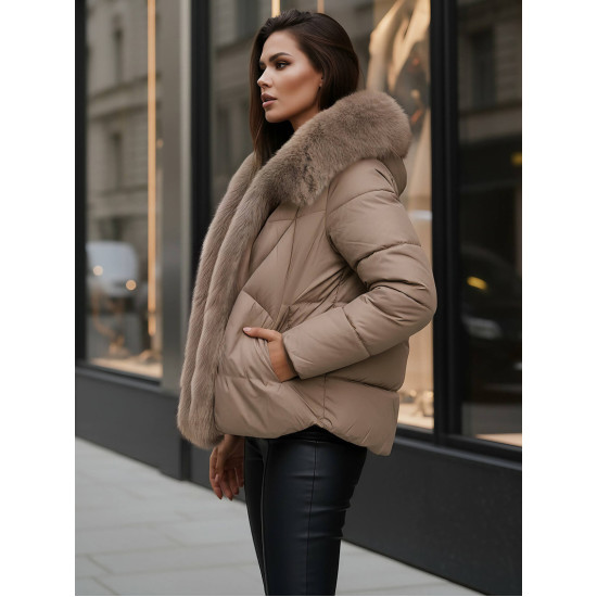 Moteriška rusva žieminė striukė Lota