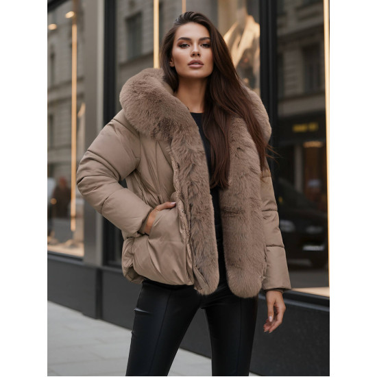 Moteriška rusva žieminė striukė Lota