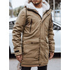 Men's brown winter jacket Space
