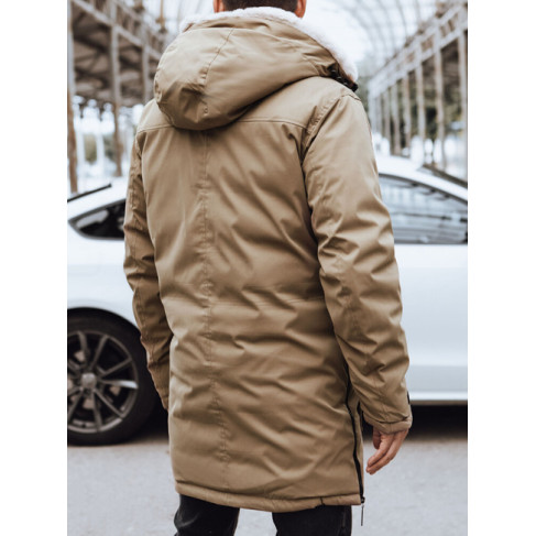 Men's brown winter jacket Space