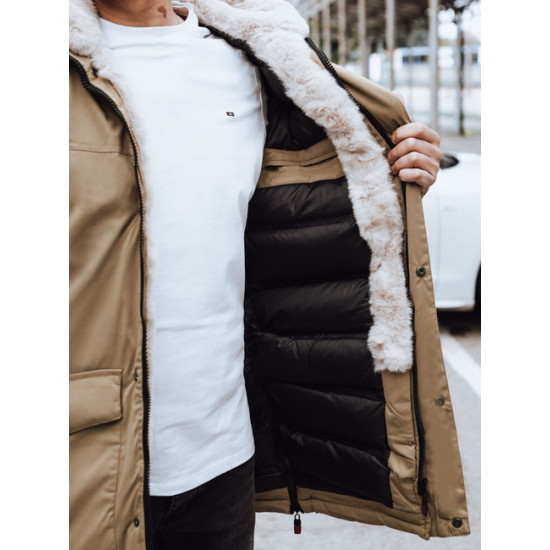 Vyriška rusva žieminė striukė Space