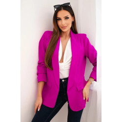 Moteriškas violetinis švarkas Florita