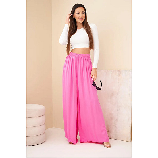 Women's Bright Pink Pants by Style