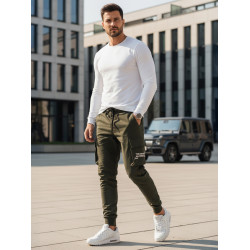 Vyriški chaki spalvos jogeriai Citytown