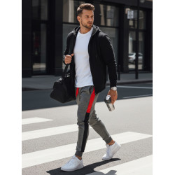 Vyriškos tamsiai pilkos spalvos kelnės Nuno