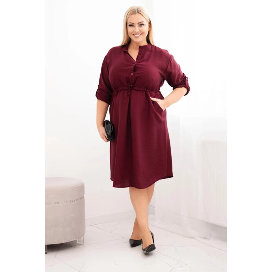 Moteriška bordo suknelė Eris