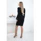 Moteriška juoda suknelė Gold