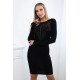 Moteriška juoda suknelė Gold
