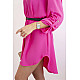 Women's Pink Dress with a Belt by Golden