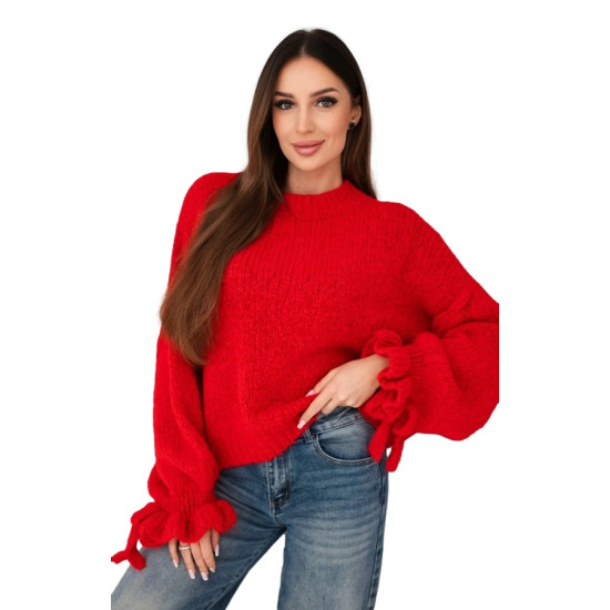 Women's red jumper Fango