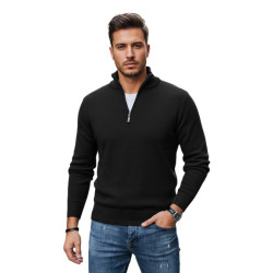 Vyriškas juodas megztinis Monar