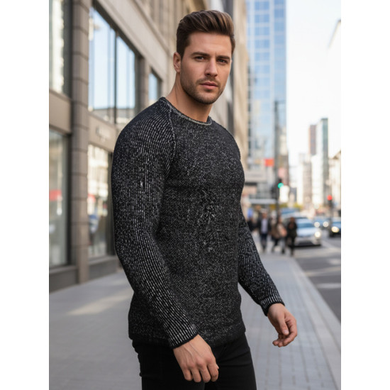 Vyriškas juodas megztinis Carter