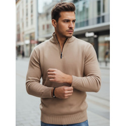 Vyriškas rusvas megztinis Monar