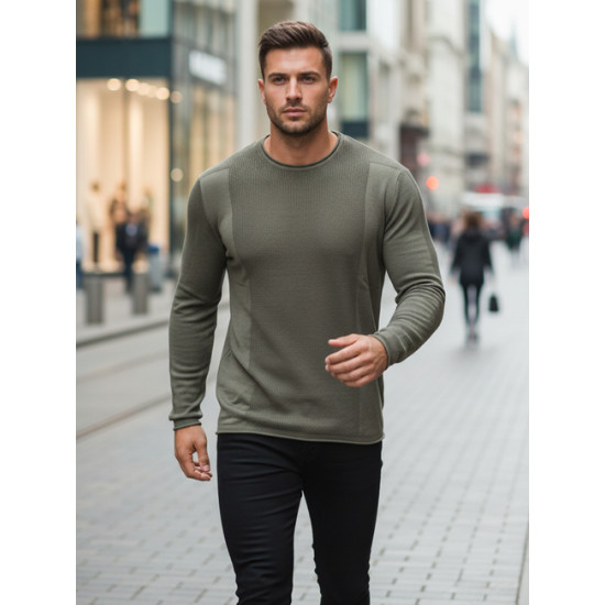 Vyriškas chaki megztinis Monar