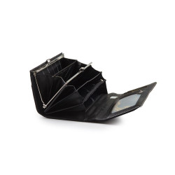 Moteriška juoda piniginė Nicol