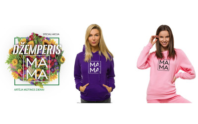 Mamos Diena: Idėjos Tobulai Dovanai ir Stilingi Marškinėliai Mamai