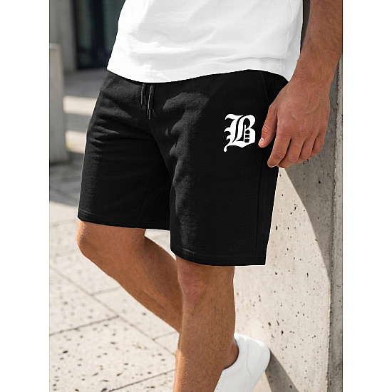 Mustat miesten shortsit Buston