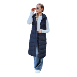 Moteriška tamsiai mėlyna liemenė Legacy