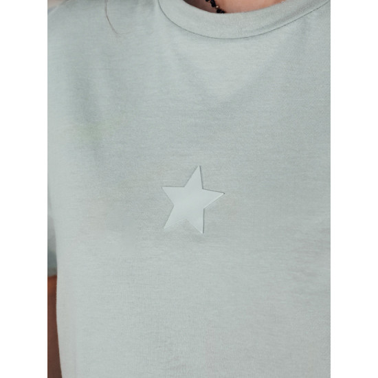 Sieviešu T-krekls mint Star