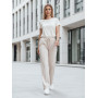 Женские спортивные брюки русого цвета Dress