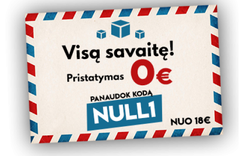 nemokamas pristatymas