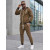 Barry Men's Brown Suit Set