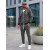 Barry Men's Dark Gray Suit