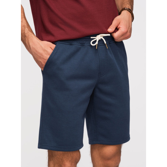Men's Dark Blue Shorts by Carl