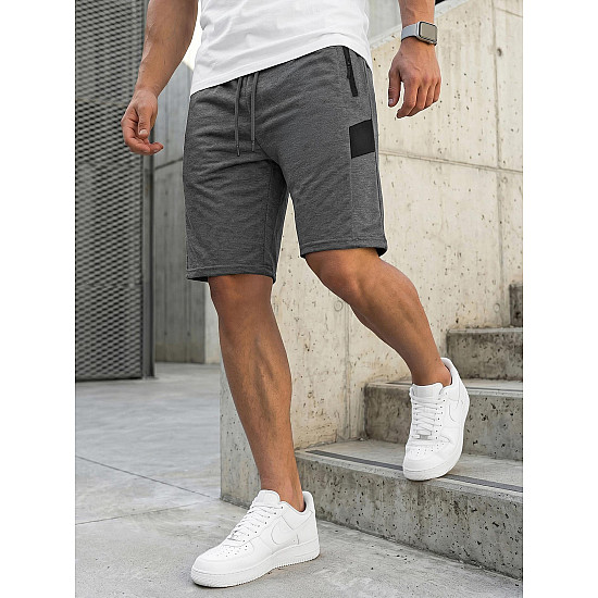Meeste tumehallid lühikesed püksid Tasuta
